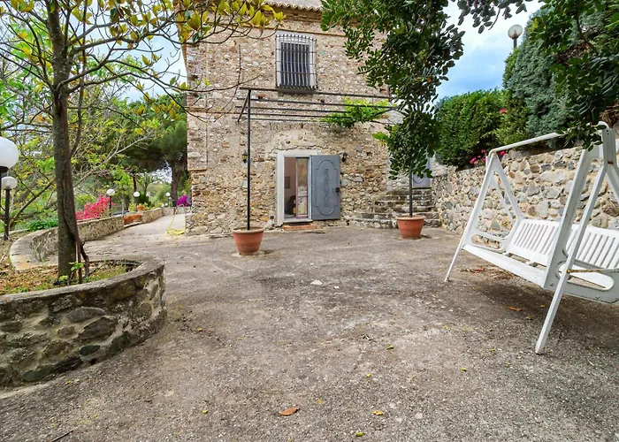 Historic Among Olive Groves Near The Sea